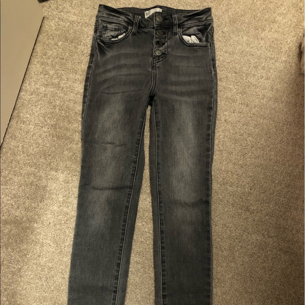 RSQ manhattan high rise four button up jeans